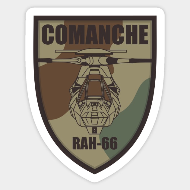 RAH-66 Comanche Sticker by Tailgunnerstudios